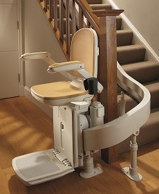 Salvaescalera Curvo